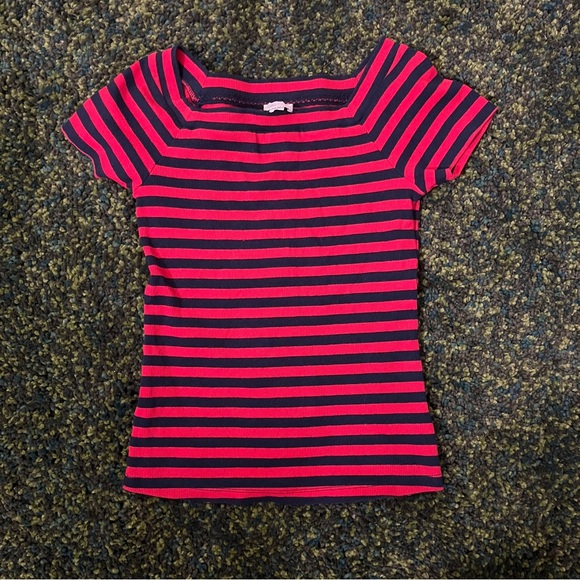 9-HI5 STCL Anthropologie Women’s Striped Shirt XS - Picture 1 of 4